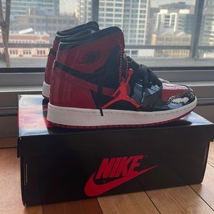 Jordan Retro 1 Patent Breds